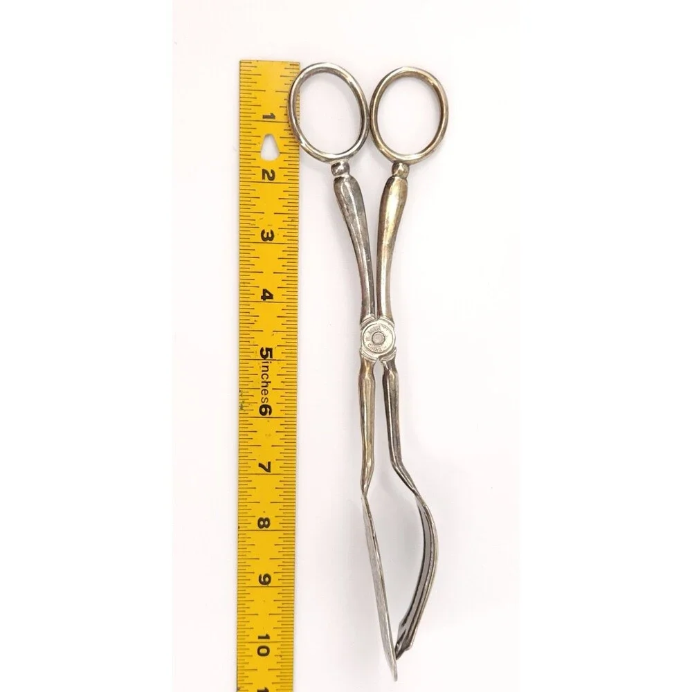 Vintage Silverplate Scissor Style 10.5